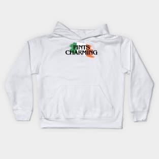 PINTS CHARMING: IRISH BEER LOVER'S DELIGHT Kids Hoodie